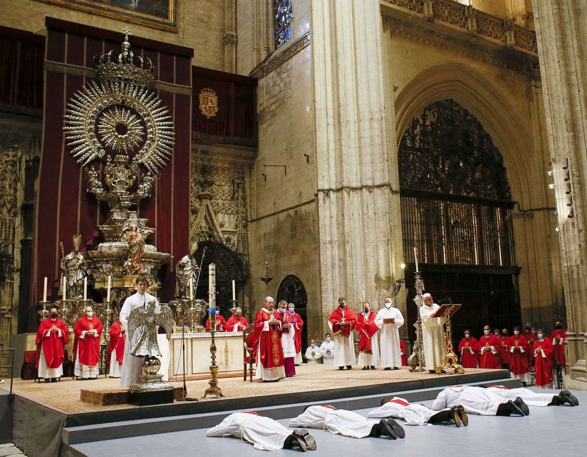 Última ordenación de sacerdotes de Monseñor Asenjo en Sevilla