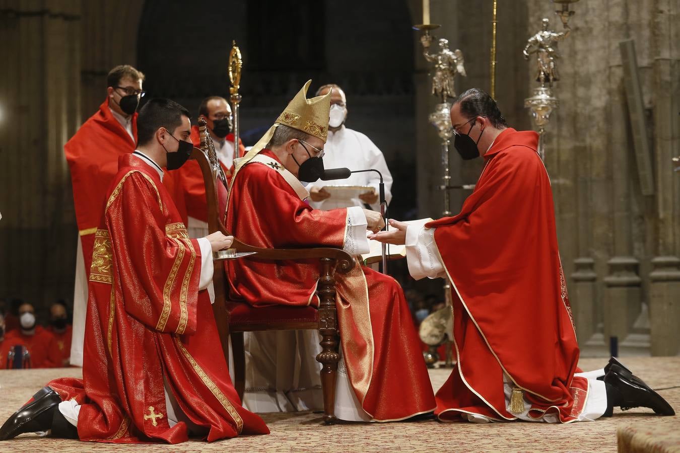 Última ordenación de sacerdotes de Monseñor Asenjo en Sevilla