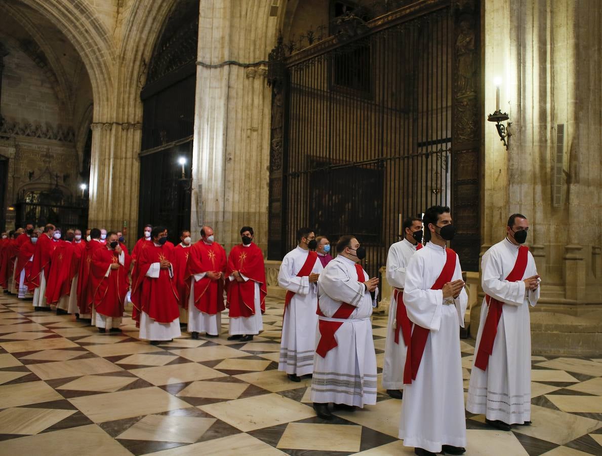 Última ordenación de sacerdotes de Monseñor Asenjo en Sevilla