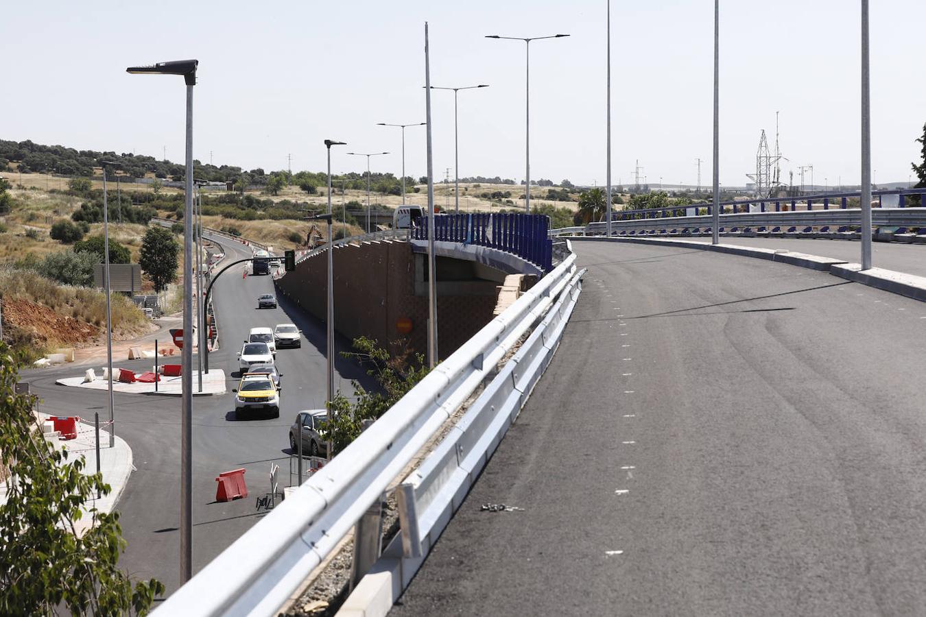 Las últimas obras del tramo municipal de la Ronda Norte de Córdoba, en imágenes