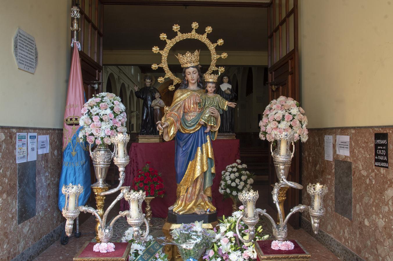 Horario e Itinerario Traslado de María Auxiliadora de Nervión a la Parroquia de San Diego de Alcalá. Sevilla 12 de Mayo del 2024