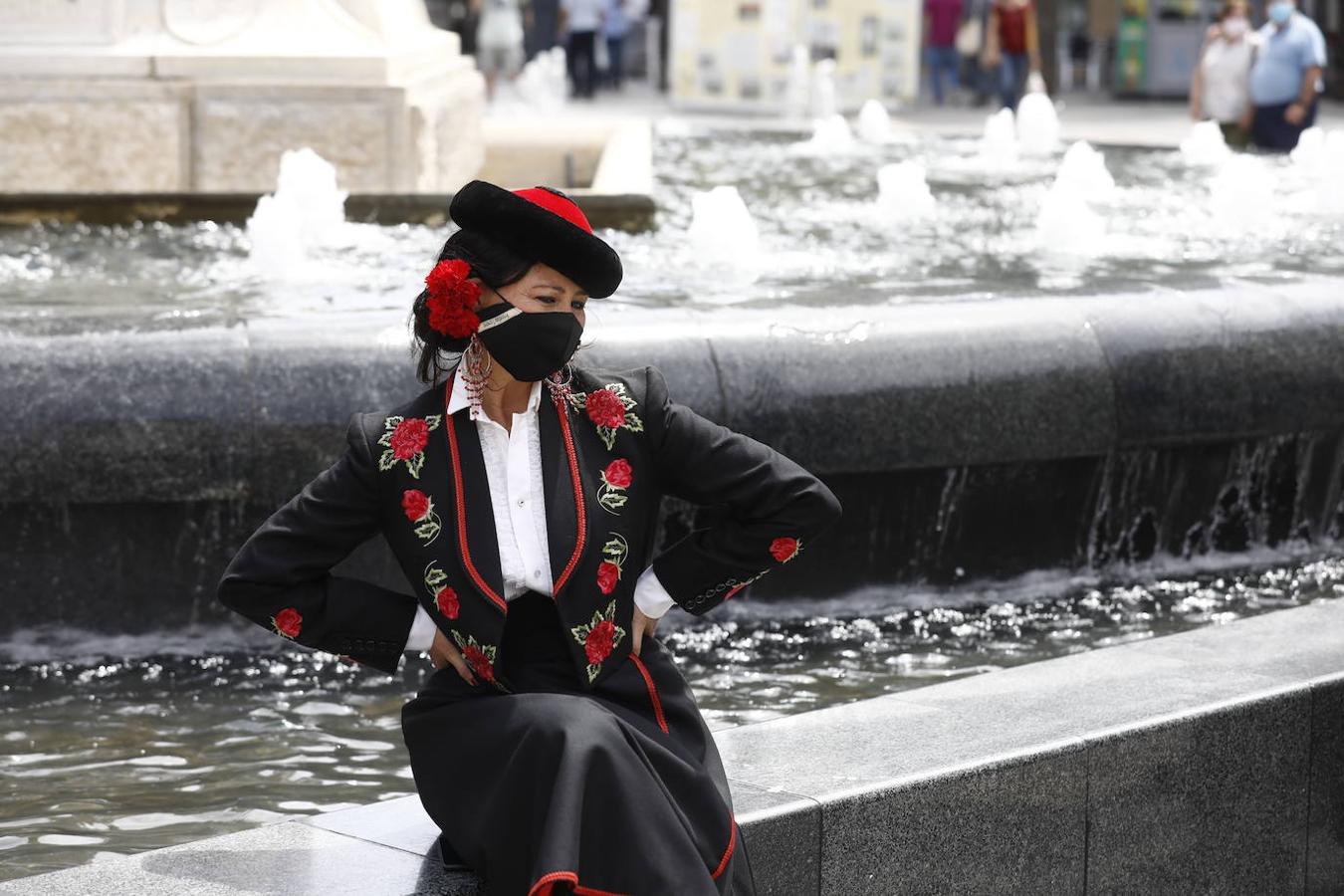 La concentración de mujeres de flamenca en Córdoba, en imágenes