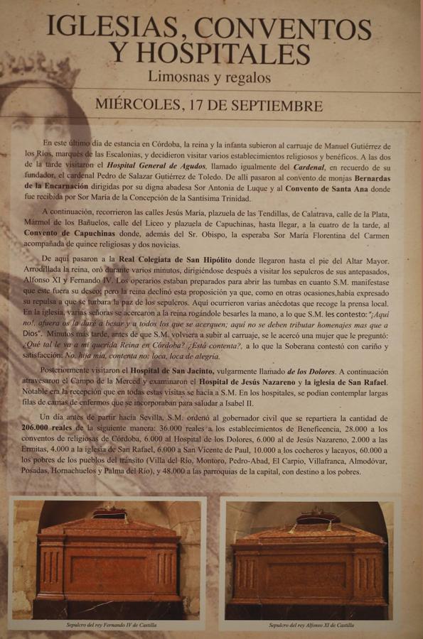 La exposición sobre la visita de Isabel II a Córdoba, en imágenes