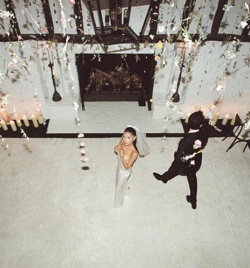 Las fotos de la boda de Ariana Grande con Dalton Gómez
