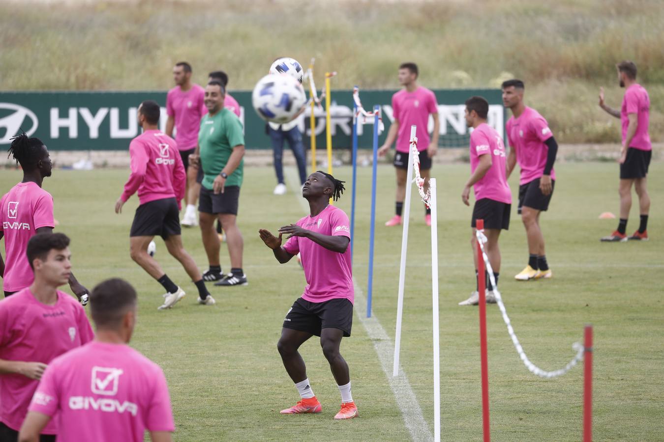 El último entrenamiento del Córdoba CF, en imágenes