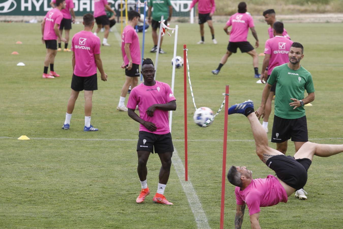 El último entrenamiento del Córdoba CF, en imágenes