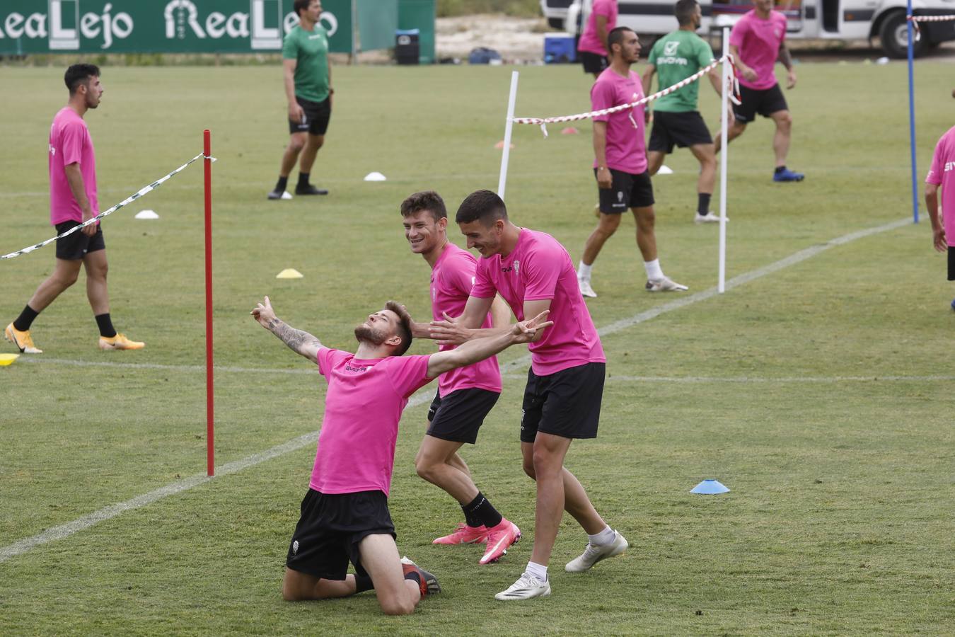 El último entrenamiento del Córdoba CF, en imágenes