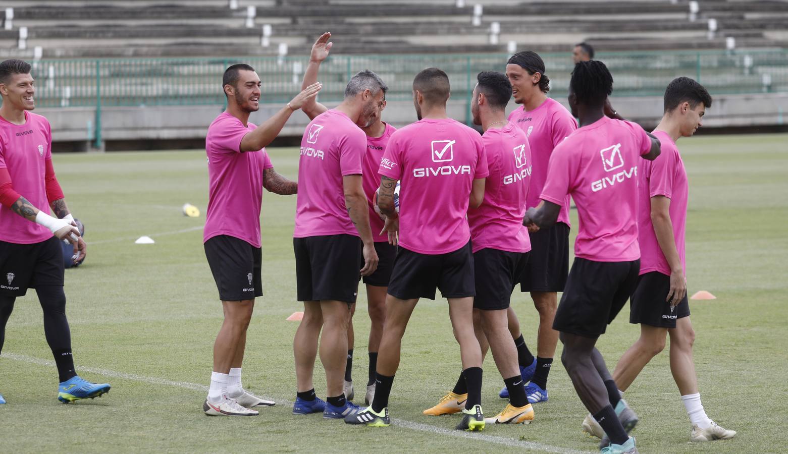 El último entrenamiento del Córdoba CF, en imágenes