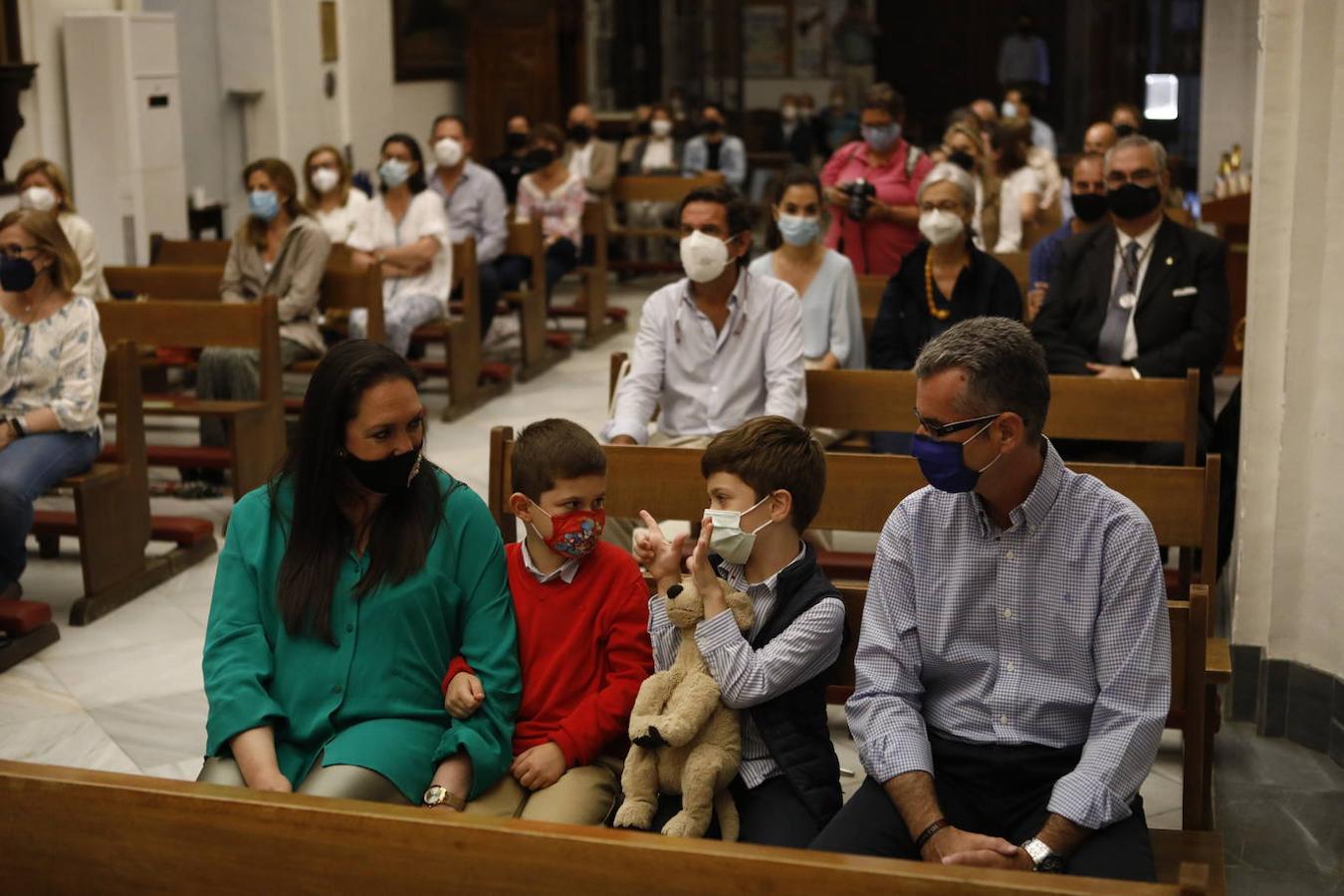 El acto con las reliquias de San Juan Pablo II en Córdoba, en imágenes