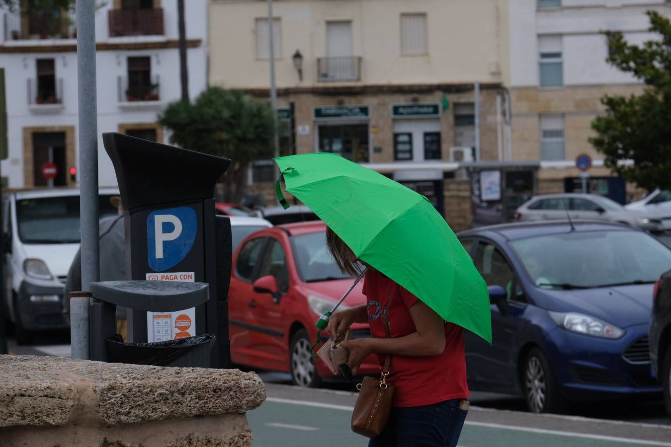 El Tiempo en Cádiz: jornada de lluvia y viento