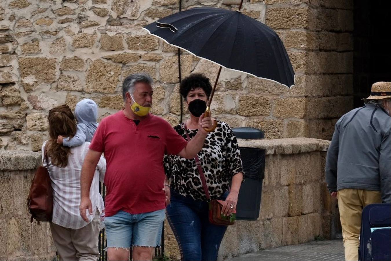 El Tiempo en Cádiz: jornada de lluvia y viento