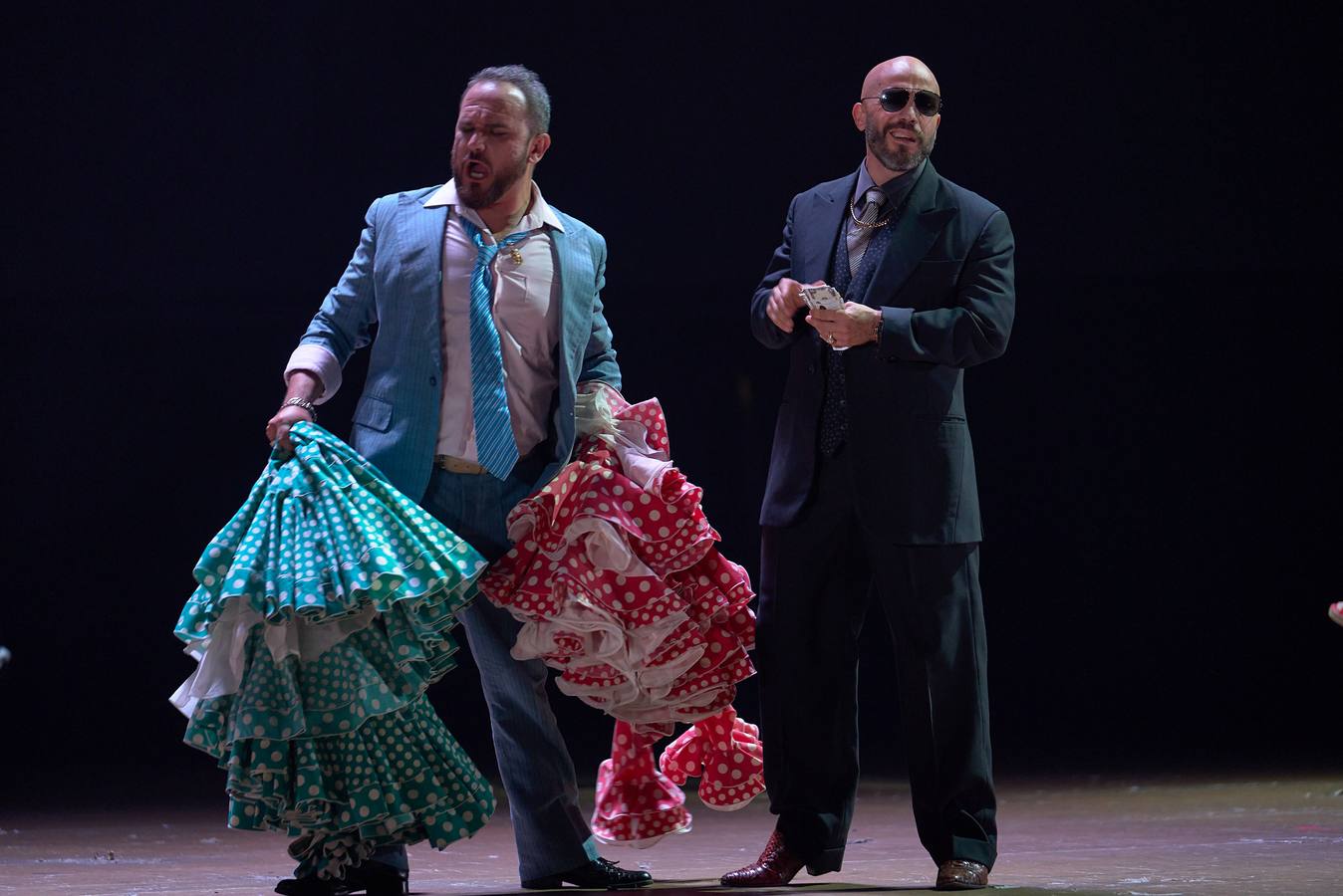 Un momento de la ópera 'Carmen' en el Teatro de la Maestranza