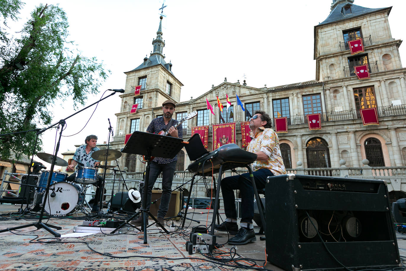 Los primeros conciertos del Corpus, en imágenes