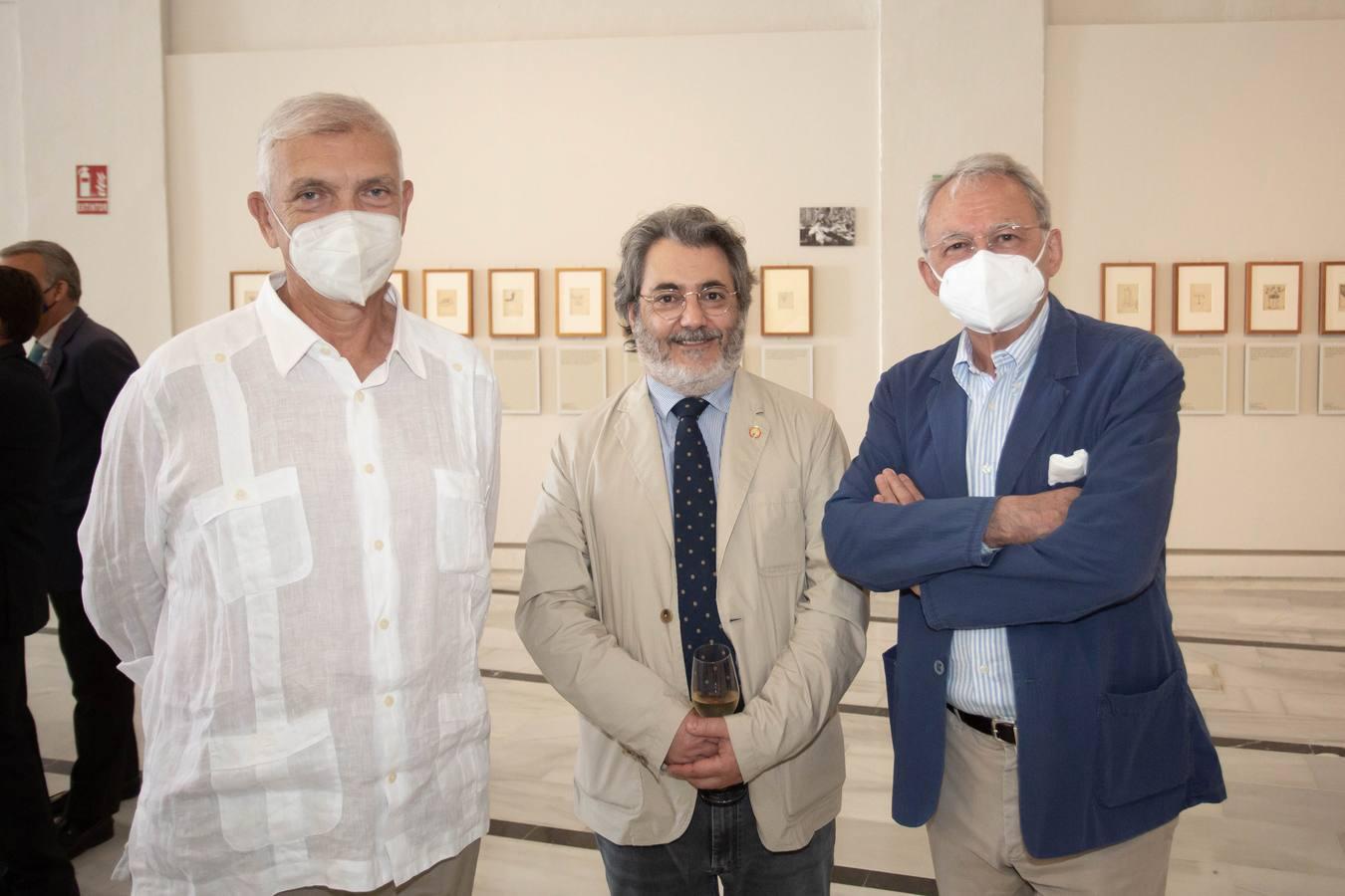 Antonio Herrero, Daniel Bilbao y Juan Suárez