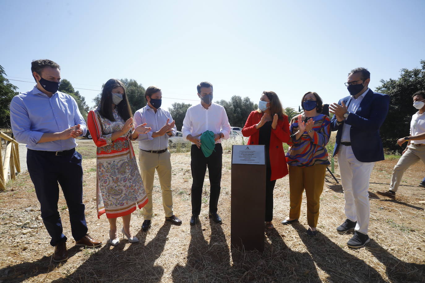 La inauguración de la primera fase del Cinturón Verde de Córdoba, en imágenes