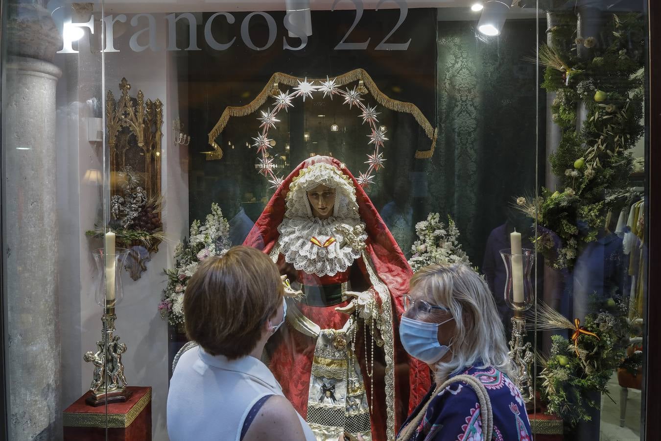 Ambiente previo al Corpus Christi en Sevilla