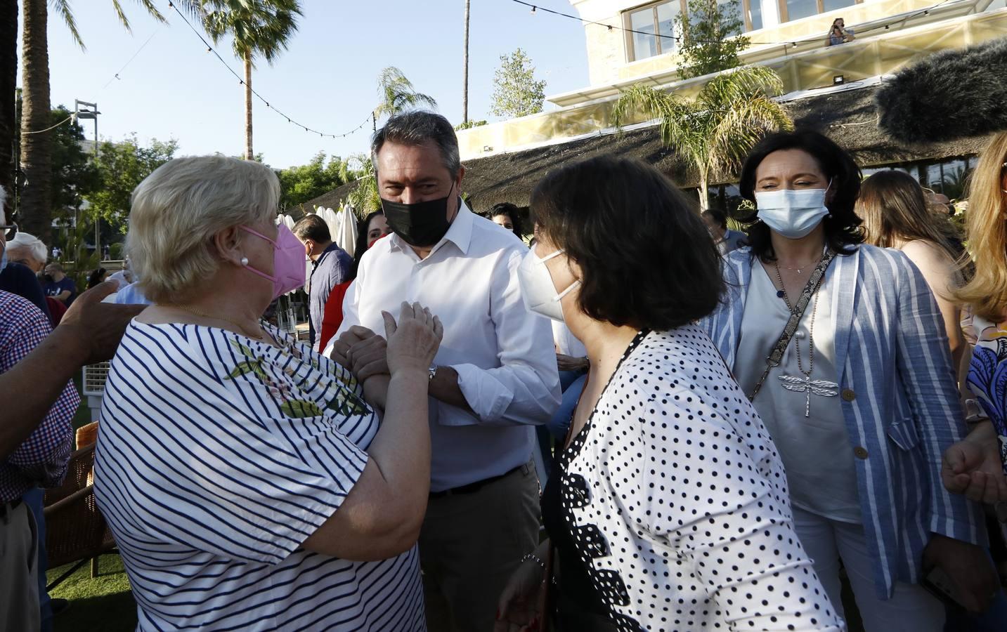 El acto de Juan Espadas en Córdoba, en imágenes