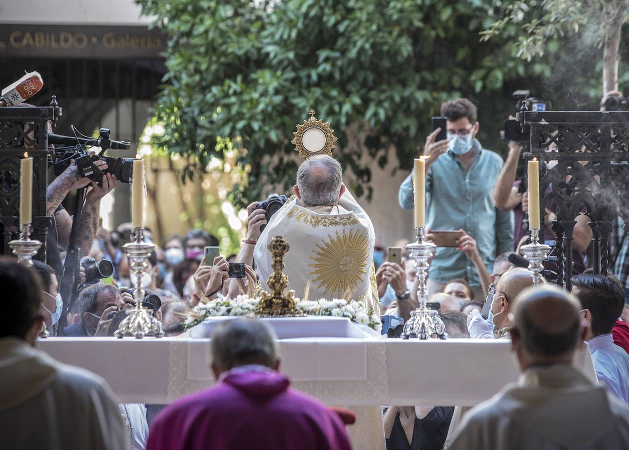 Celebración del Corpus Christi en Sevilla