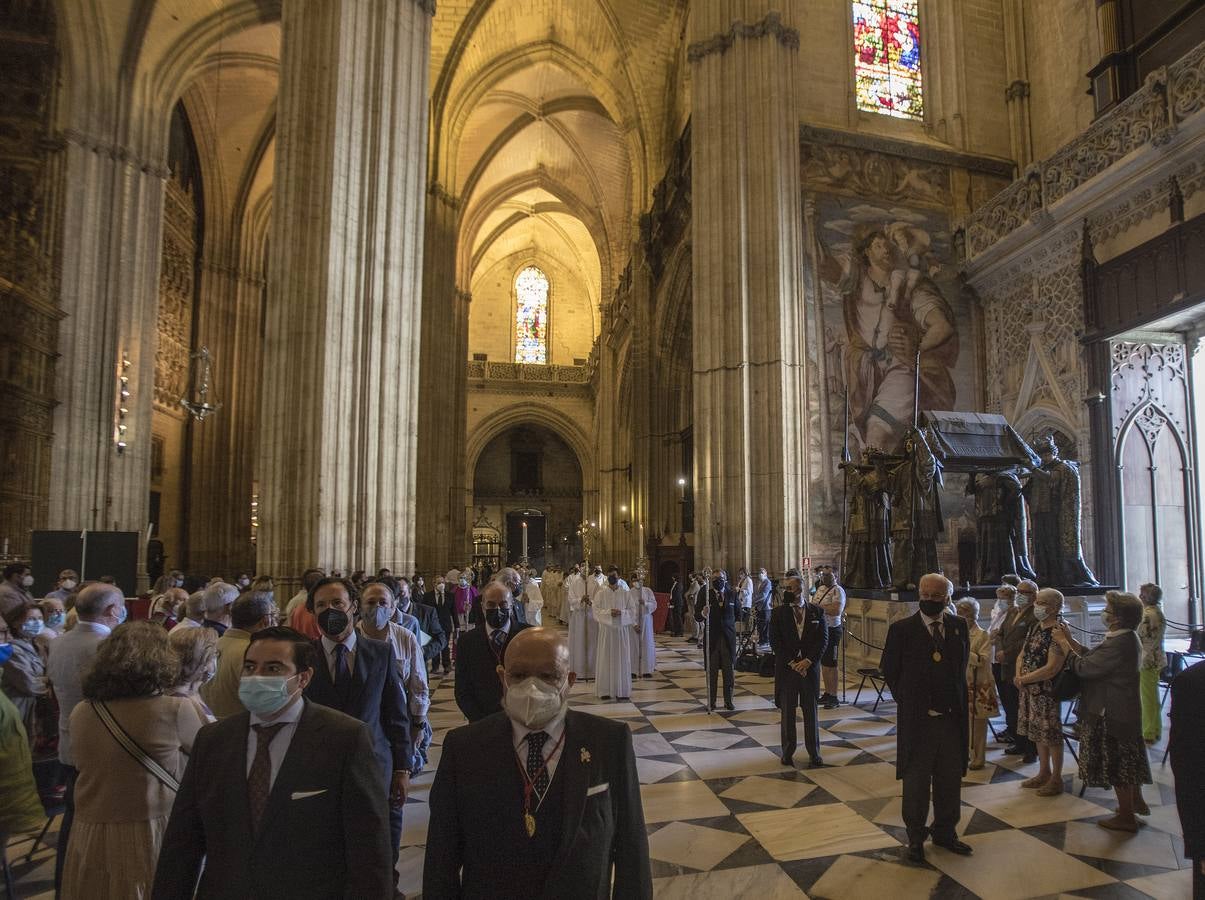 Celebración del Corpus Christi en Sevilla