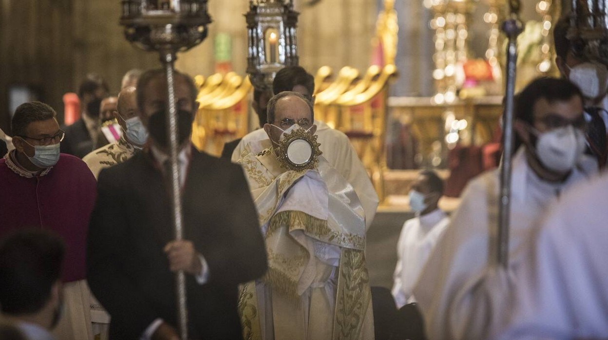 En imágenes, el Corpus Christi en Sevilla