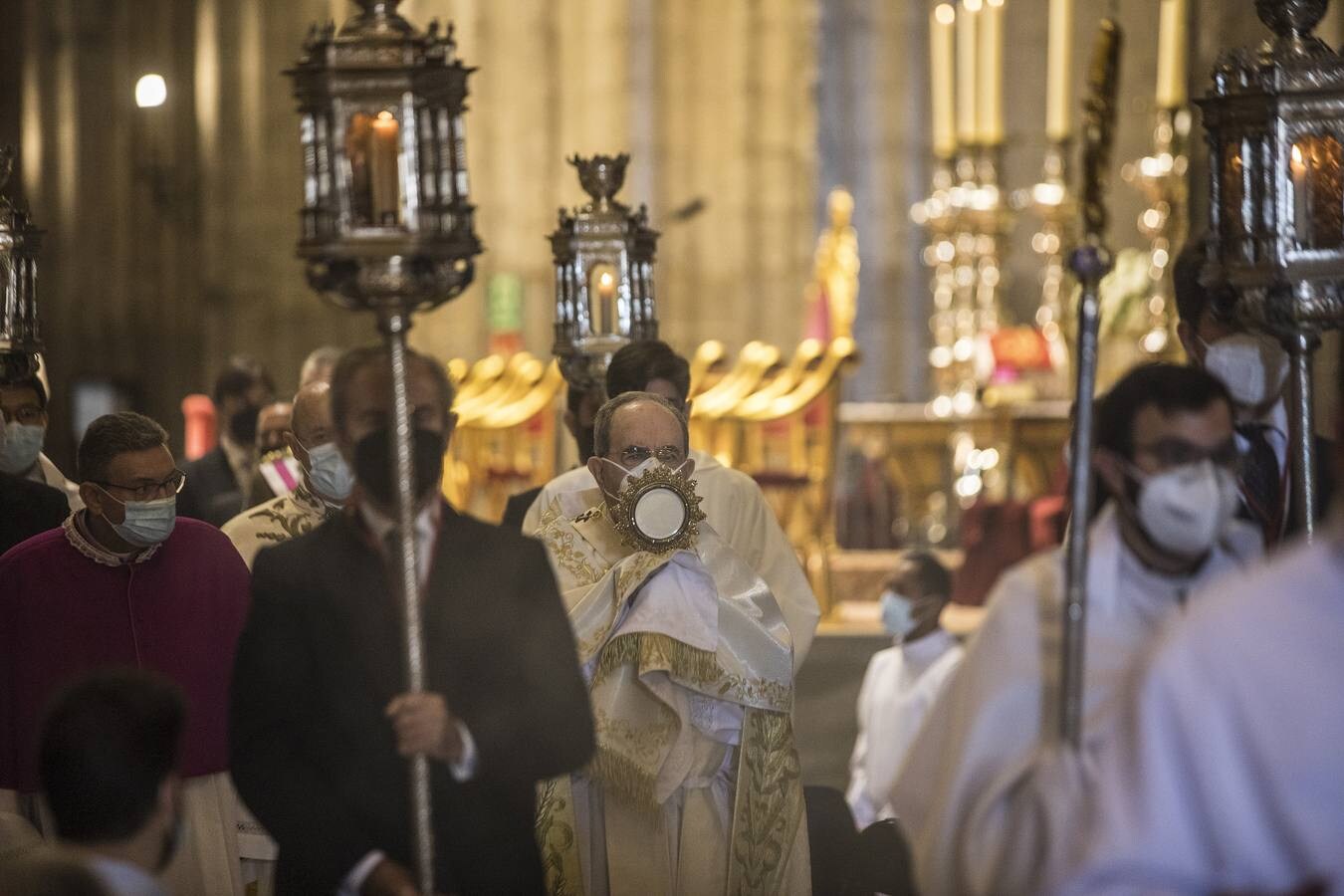 Celebración del Corpus Christi en Sevilla