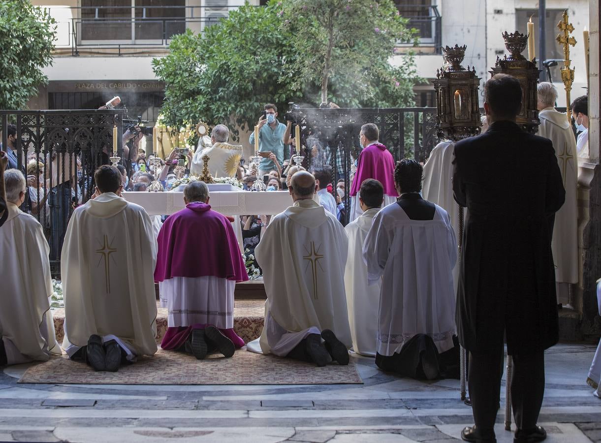 Celebración del Corpus Christi en Sevilla