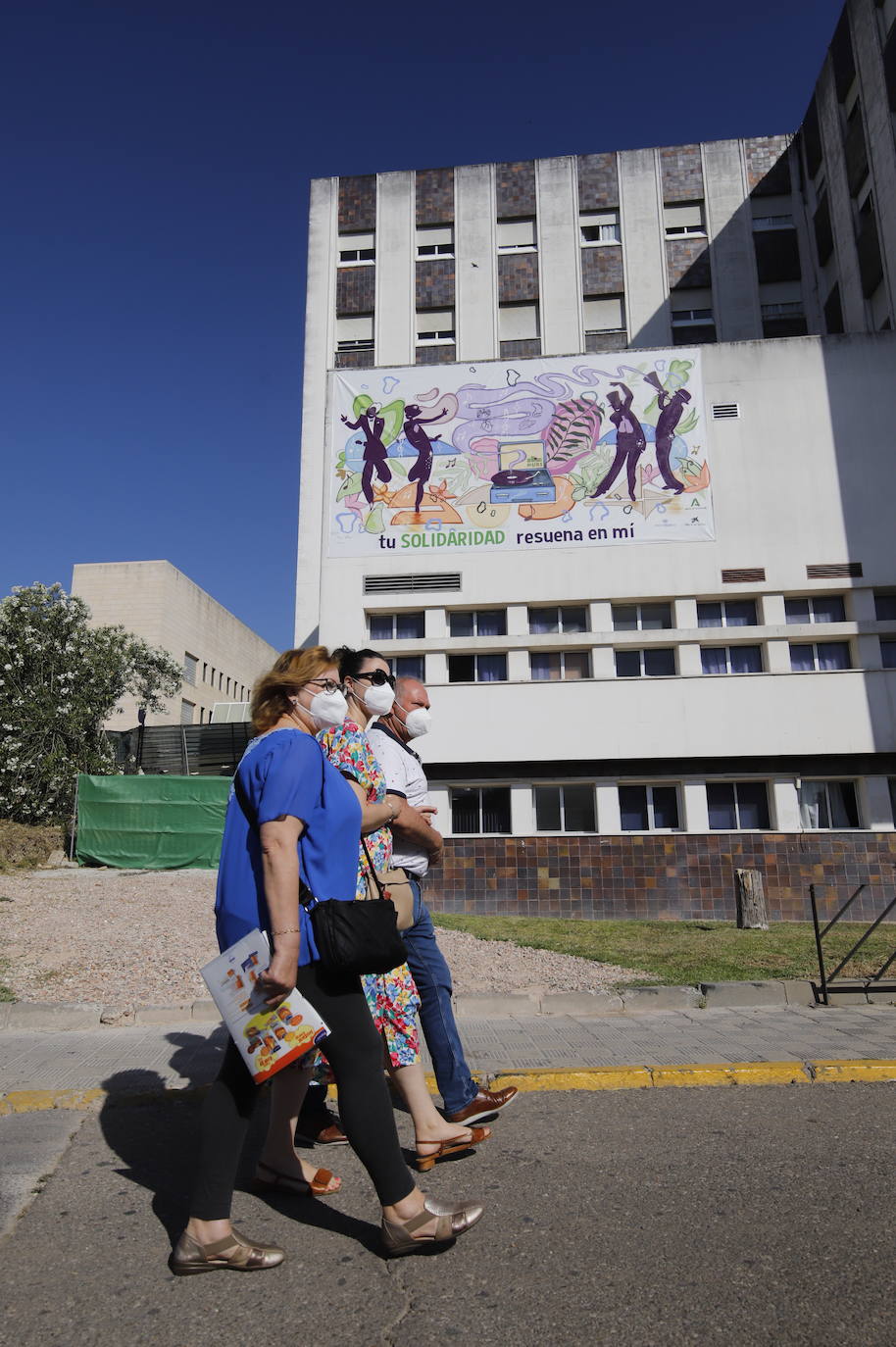 El mural de internos del Centro de Menores para los donantes de órganos de Córdoba, en imágenes