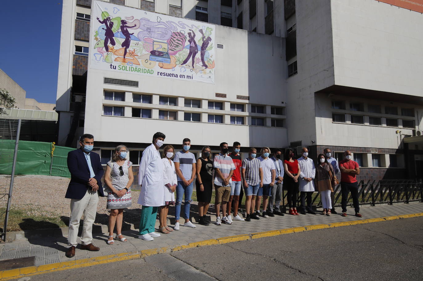 El mural de internos del Centro de Menores para los donantes de órganos de Córdoba, en imágenes