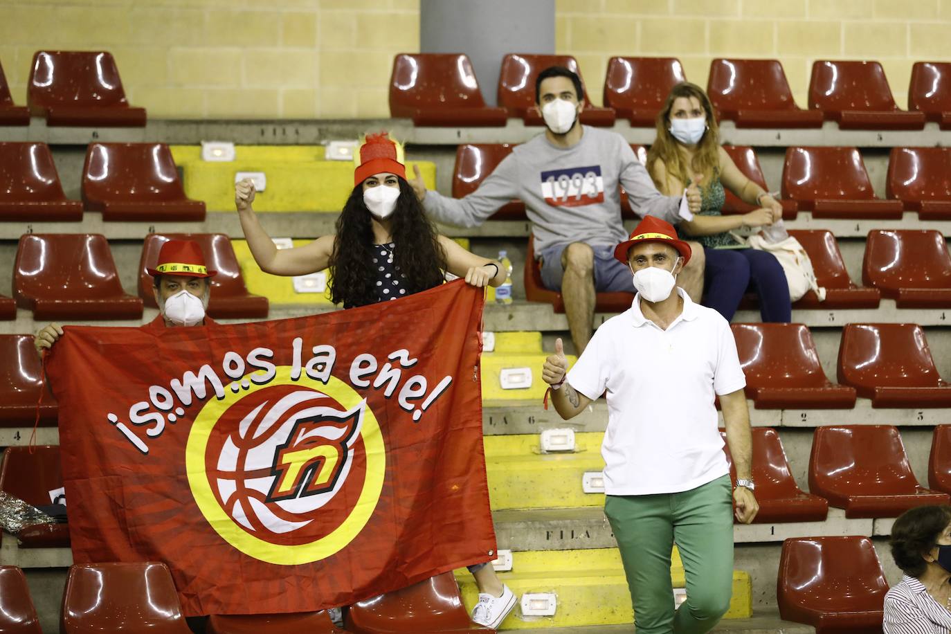 Las mejores imágenes del partido de baloncesto España-Bélgica en Córdoba