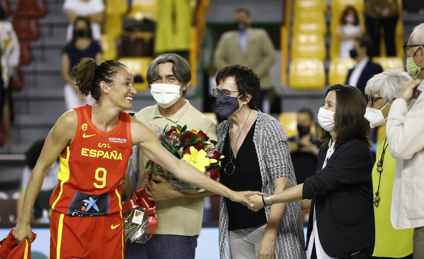 Las mejores imágenes del partido de baloncesto España-Bélgica en Córdoba