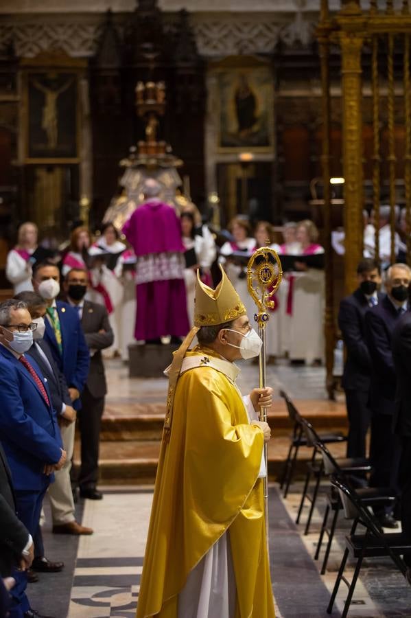 Misa solemne de despedida de monseñor Asenjo en la Catedral de Sevilla