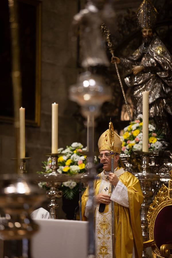 Misa solemne de despedida de monseñor Asenjo en la Catedral de Sevilla