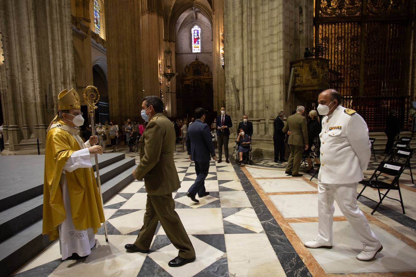 Misa solemne de despedida de monseñor Asenjo en la Catedral de Sevilla