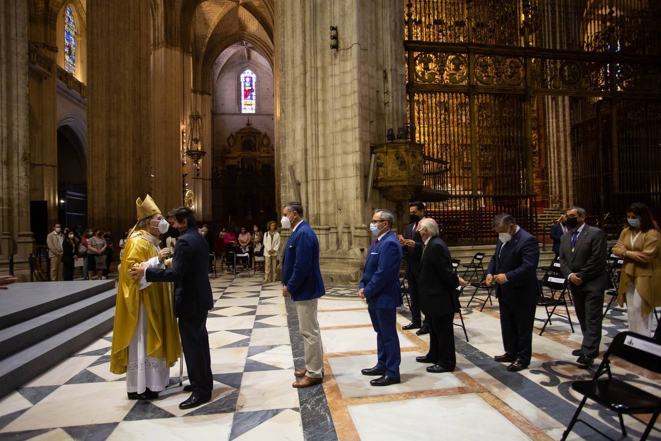 Misa solemne de despedida de monseñor Asenjo en la Catedral de Sevilla