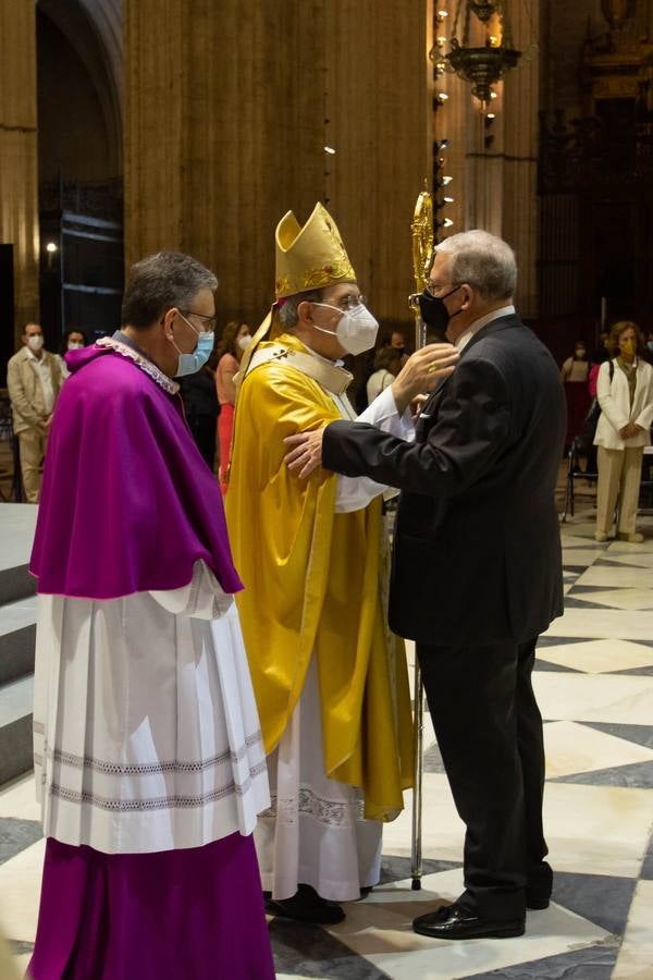 Misa solemne de despedida de monseñor Asenjo en la Catedral de Sevilla