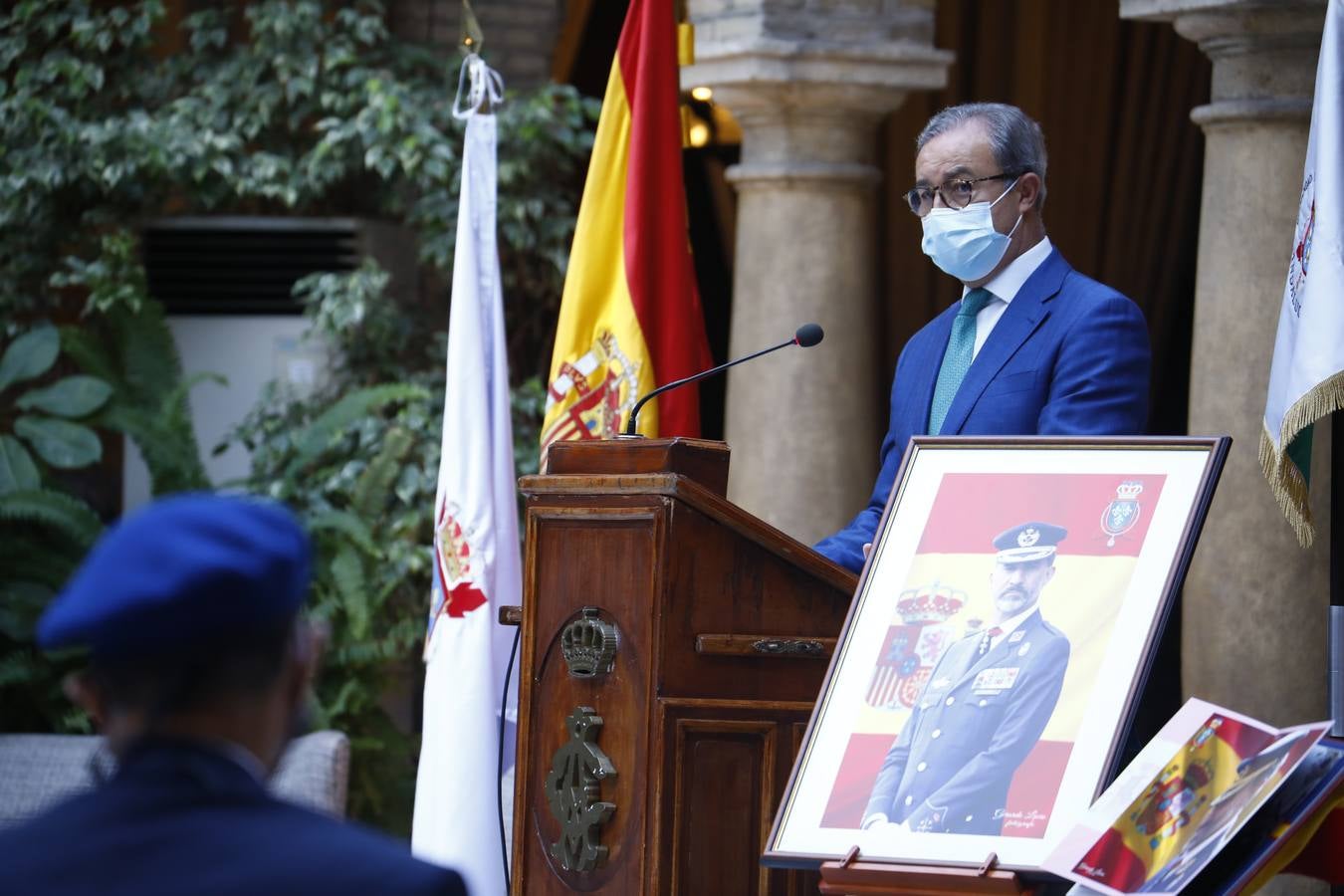 La exposición del Rey Felipe VI en el Círculo de la Amistad de Córdoba, en imágenes