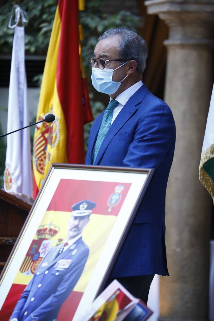 La exposición del Rey Felipe VI en el Círculo de la Amistad de Córdoba, en imágenes