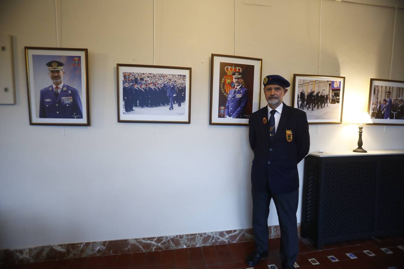 La exposición del Rey Felipe VI en el Círculo de la Amistad de Córdoba, en imágenes