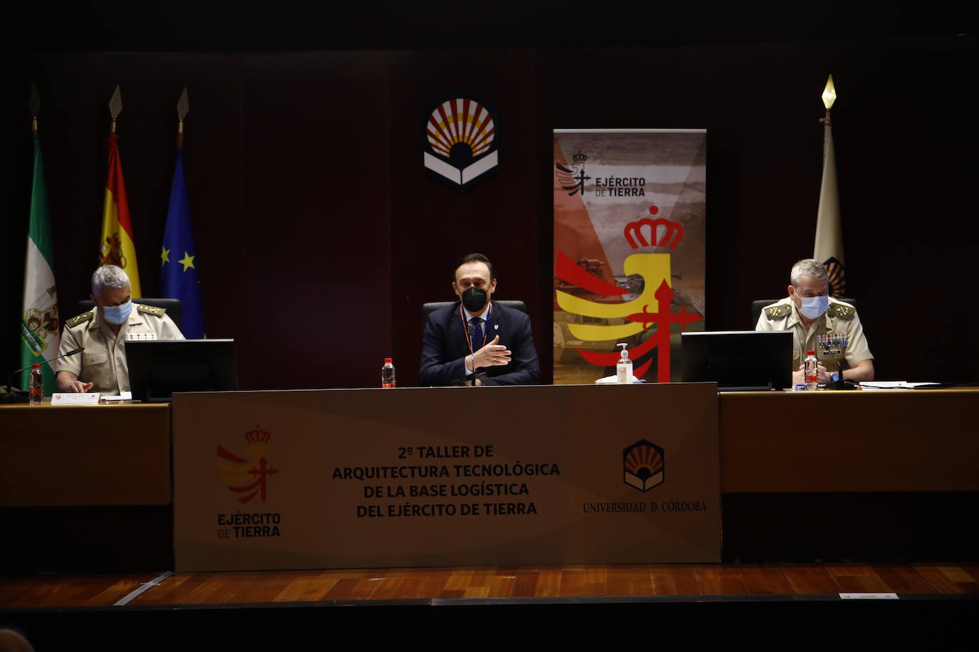 La presentación de la Base Logística del Ejército de Tierra en Córdoba, en imágenes