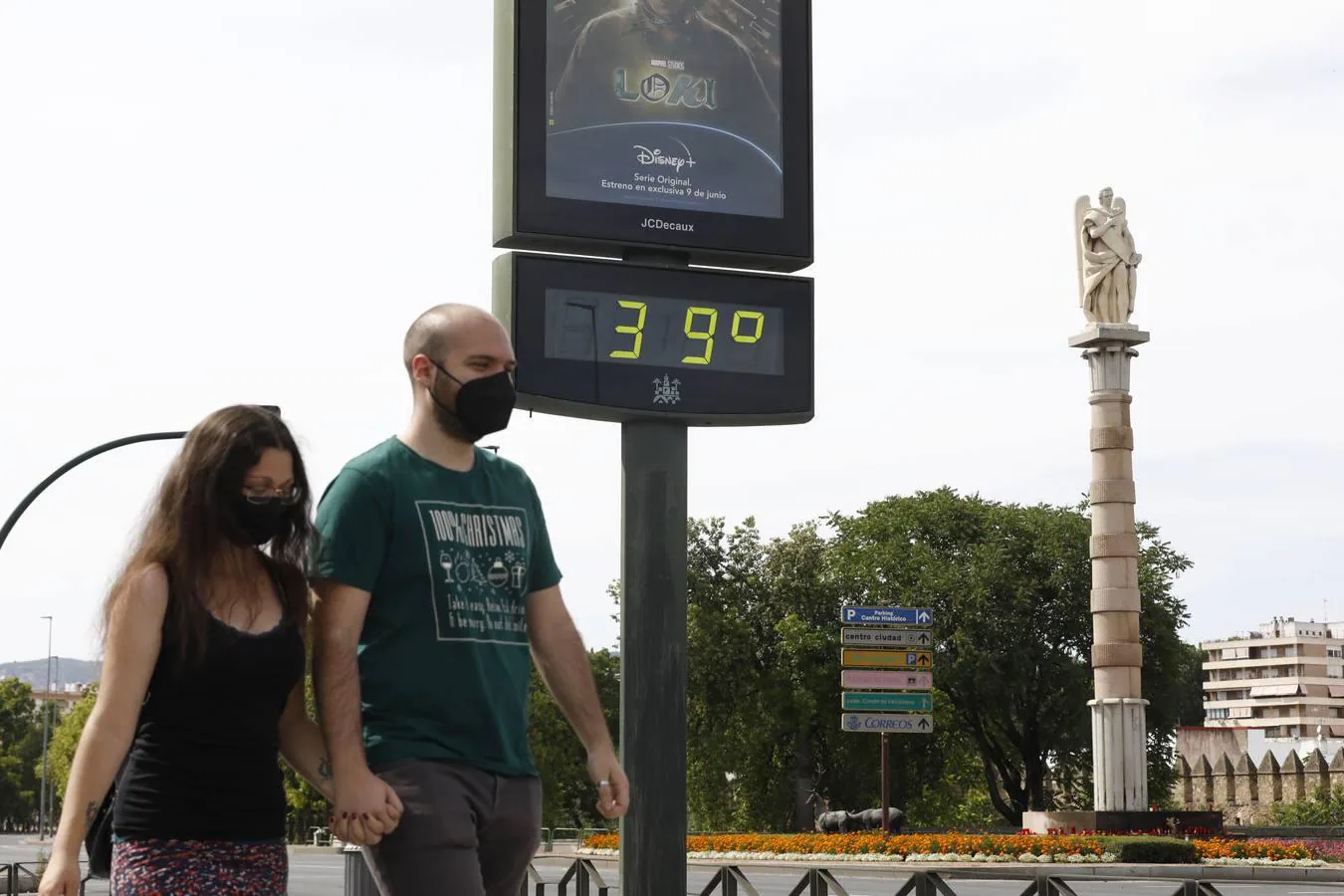 Córdoba llega ya a los 40 grados, en imágenes