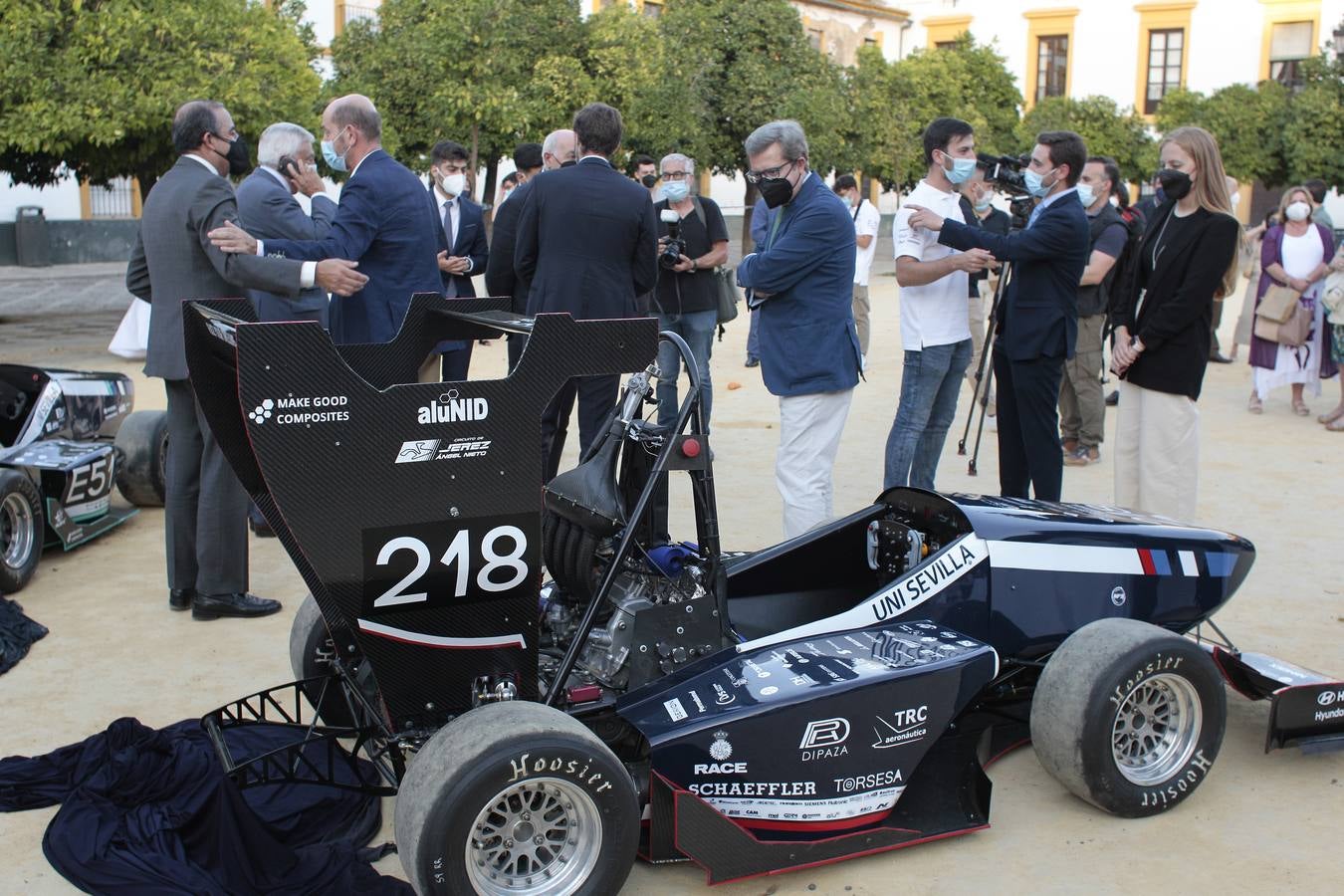 Dos coches creados en Sevilla participarán en la Fórmula Student