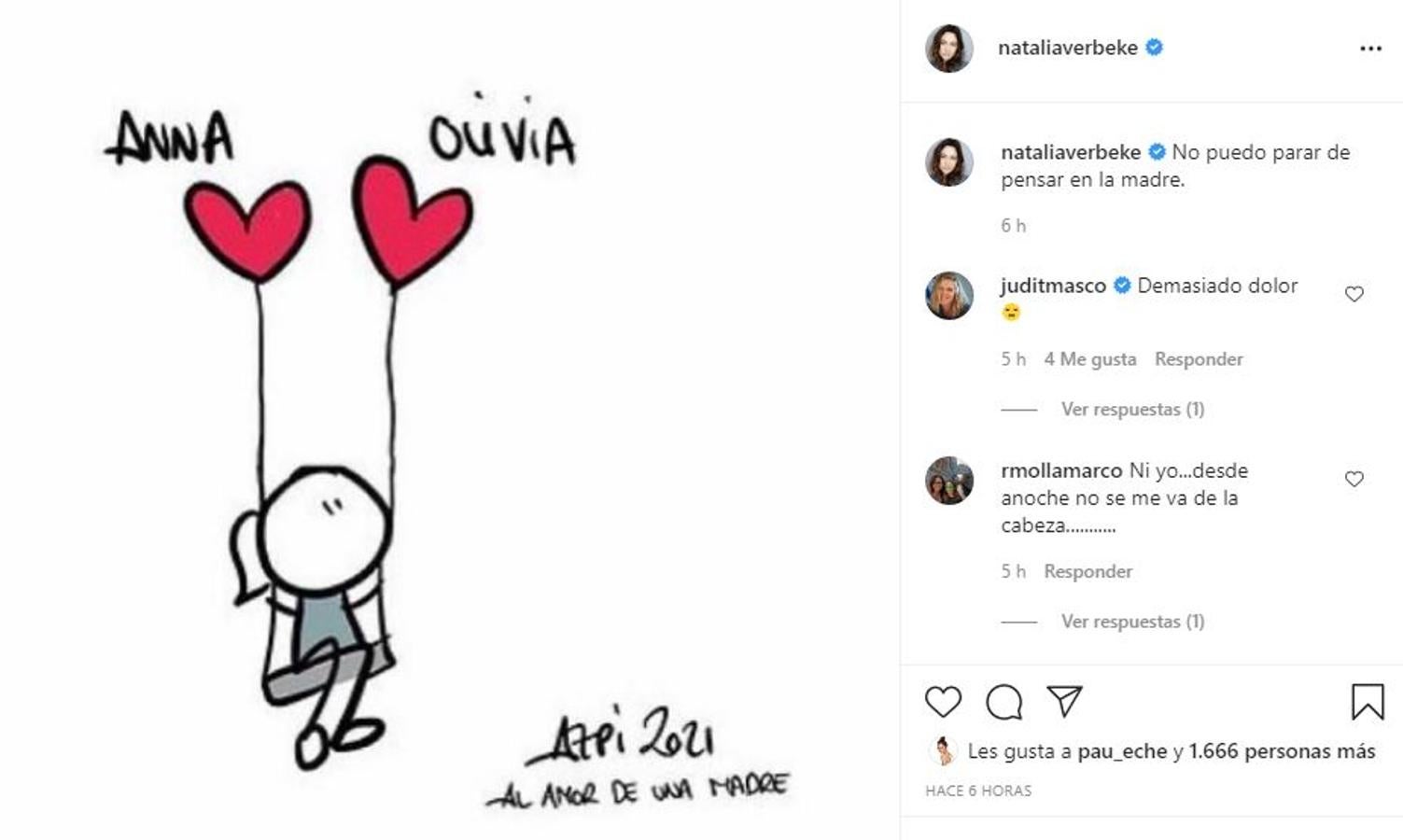 Los famosos rinden homenaje a Anna y Olivia