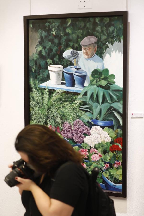 La exposición &quot;El color en los Patios de Córdoba&quot; de Viana, en imágenes