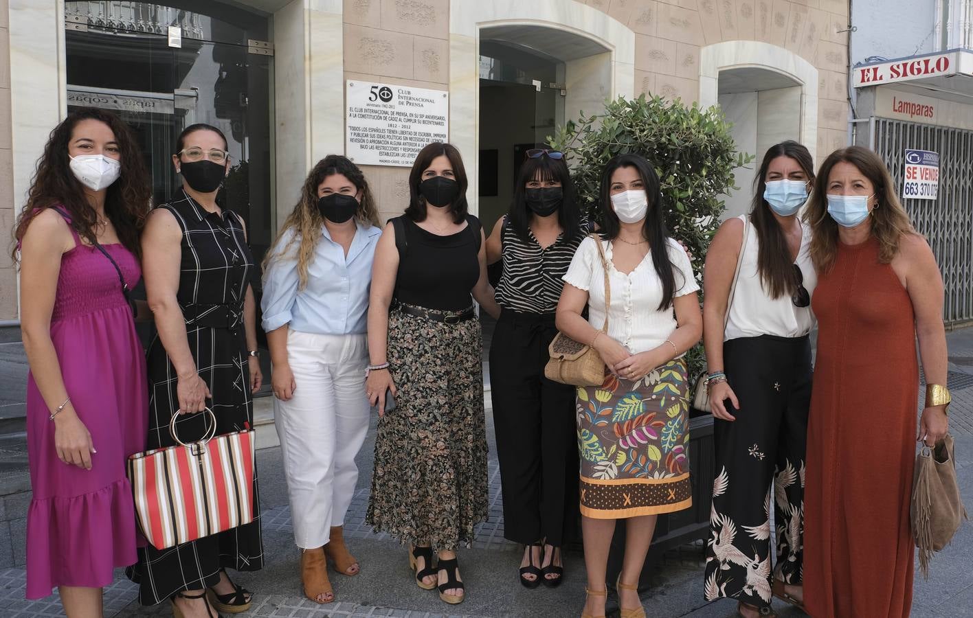 Fotos: Entrega del premio Beatriz Cienfuegos en la Asociación de la Prensa de Cádiz