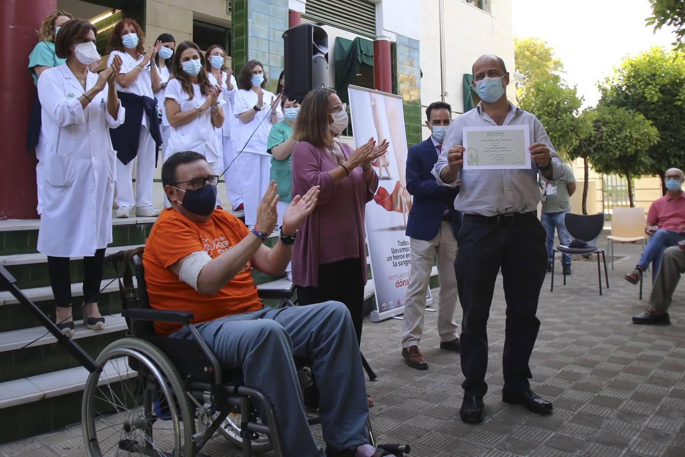 Homenaje en Sevilla a los donantes, ejemplos de generosidad y vida