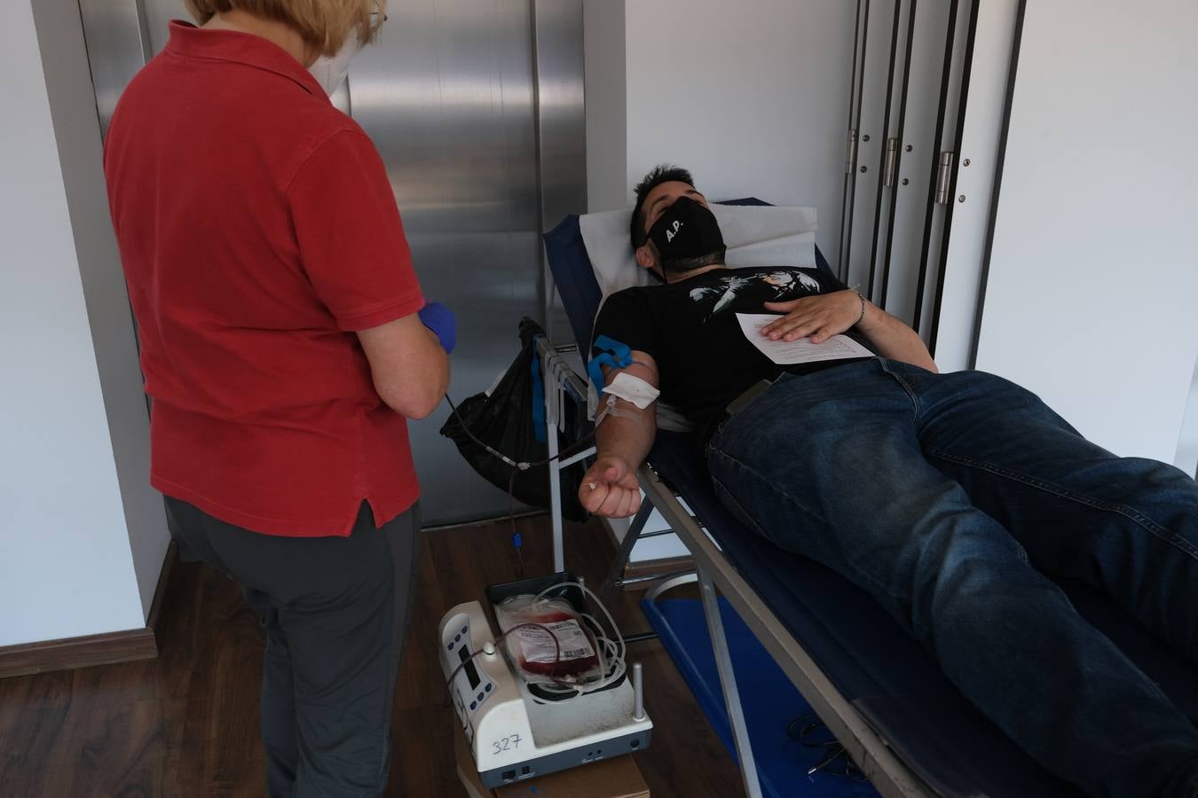 Fotos: Donación de sangre en el Estadio Carranza