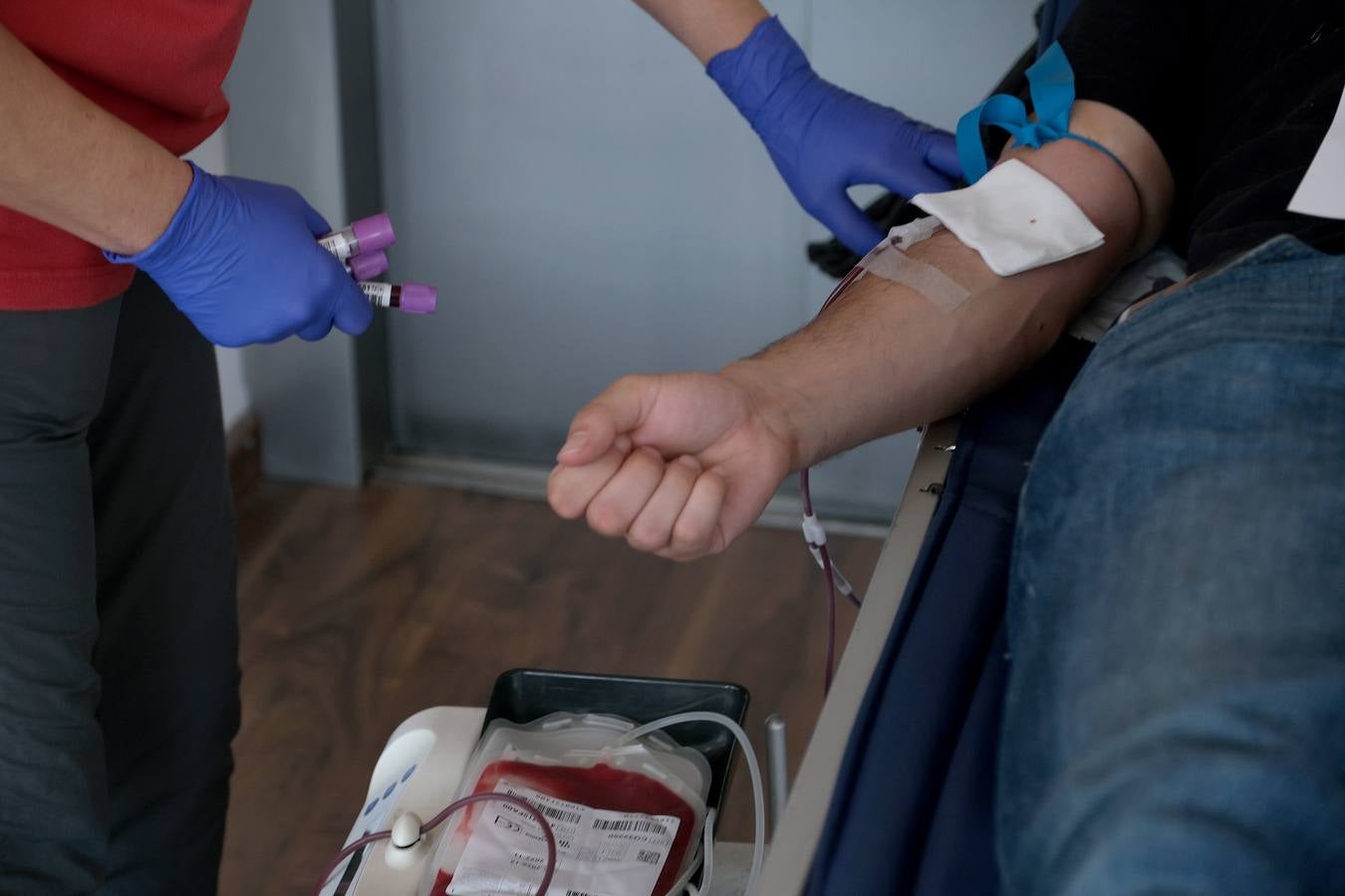 Fotos: Donación de sangre en el Estadio Carranza