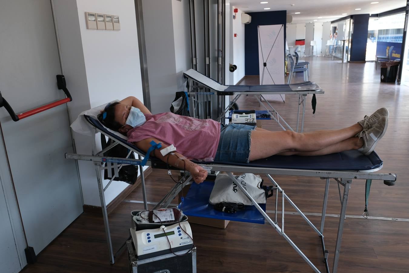 Fotos: Donación de sangre en el Estadio Carranza