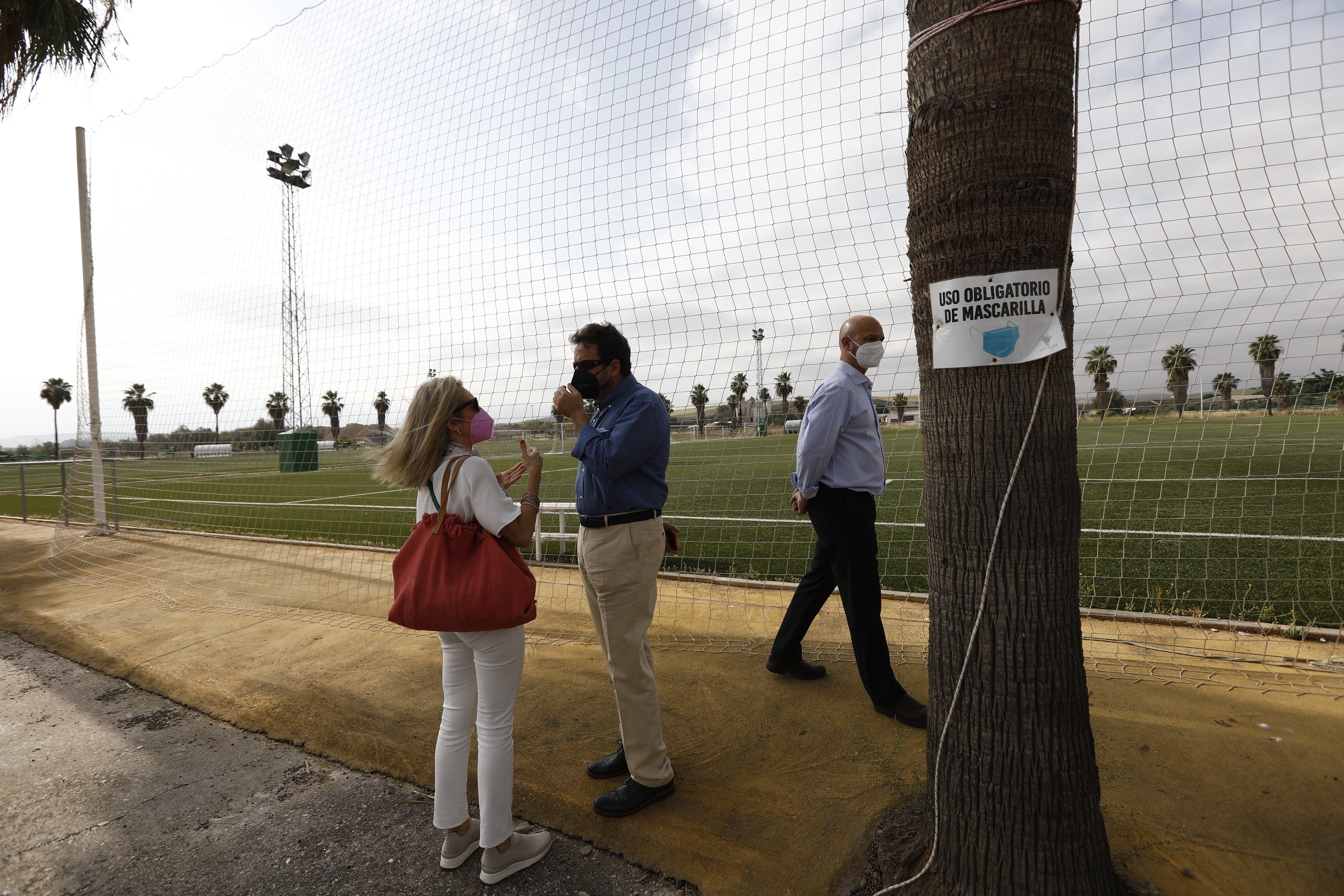 La toma de control de la Ciudad Deportiva por Tremón, en imágenes