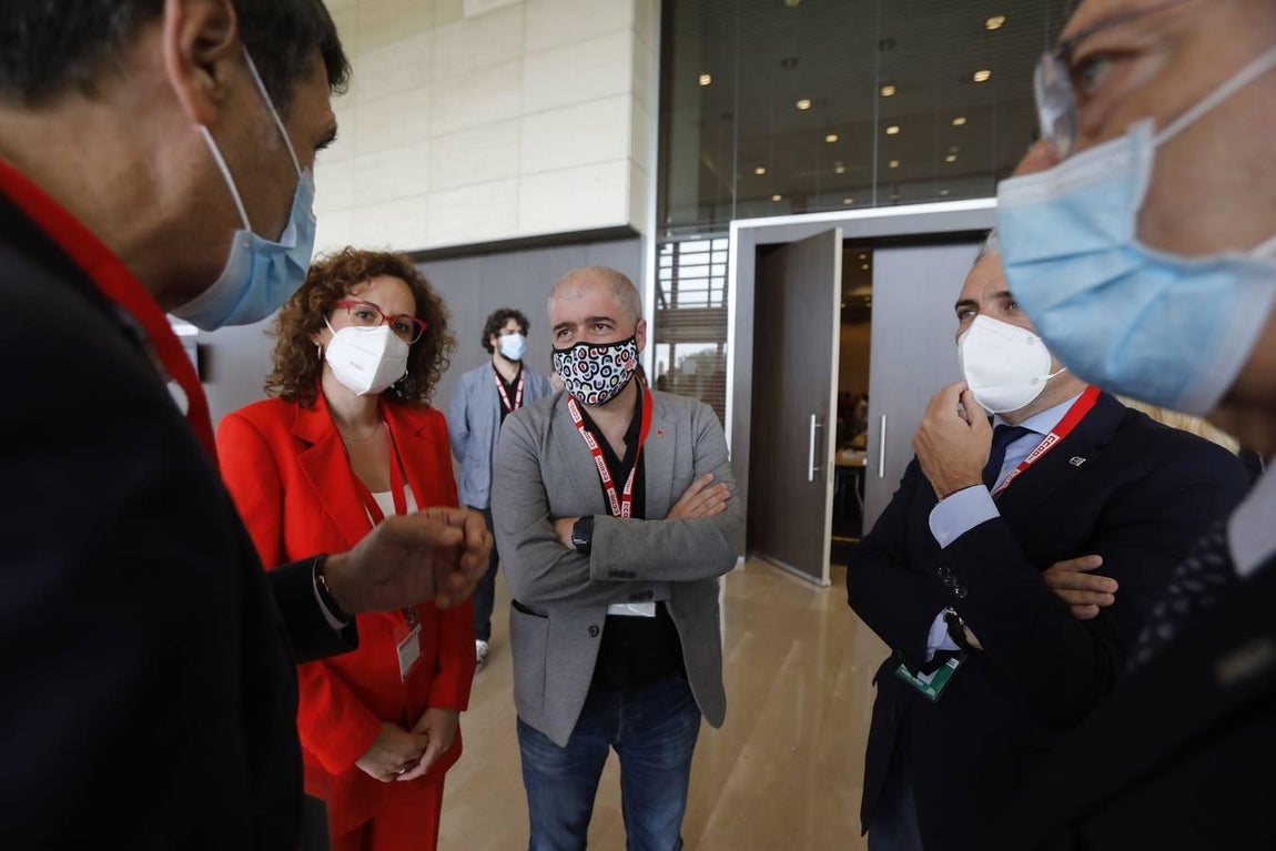 En imágenes, el congreso regional del sindicato CCOO en Sevilla